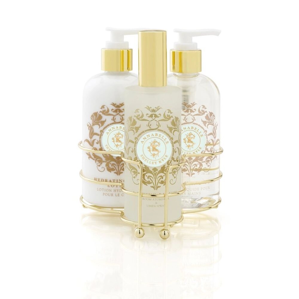 8oz Annabelle Three Piece Soap Caddy